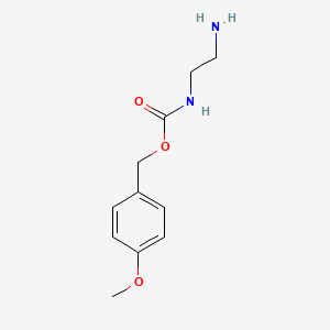 (4-Methoxyphenyl)methyl (2-aminoethyl)carbamate