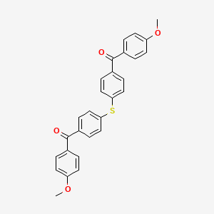 [Sulfanediyldi(4,1-phenylene)]bis[(4-methoxyphenyl)methanone]