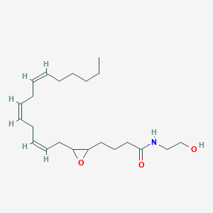 molecular formula C22H37NO3 B1255505 5(6)-EpETrE-EA 