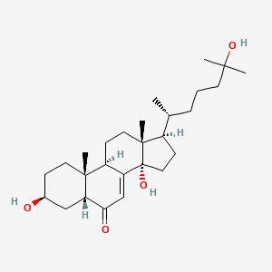 molecular formula C27H44O4 B1255517 3beta,5beta-Ketotriol 