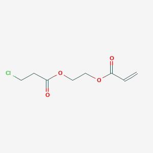 2-[(3-Chloropropanoyl)oxy]ethyl prop-2-enoate