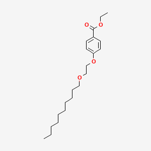 Benzoic acid, 4-[2-(decyloxy)ethoxy]-, ethyl ester