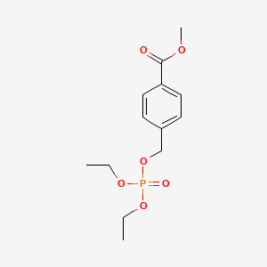 Methyl 4-{[(diethoxyphosphoryl)oxy]methyl}benzoate