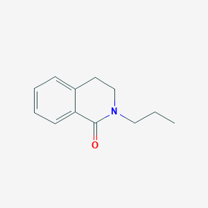 1(2H)-Isoquinolinone, 3,4-dihydro-2-propyl-