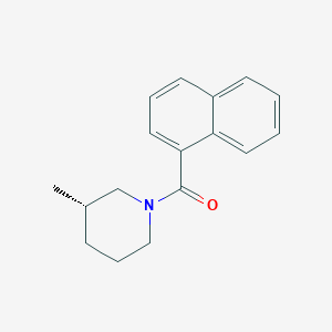 [(3S)-3-Methylpiperidin-1-yl](naphthalen-1-yl)methanone