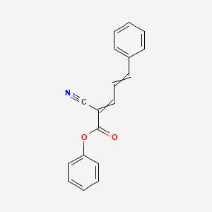 Phenyl 2-cyano-5-phenylpenta-2,4-dienoate