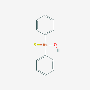 Diphenyl(hydroxy)arsine sulfide