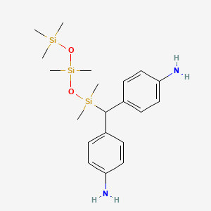 4,4'-[(Heptamethyltrisiloxanyl)methylene]dianiline