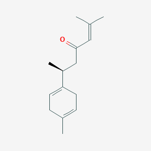 molecular formula C15H22O B1255545 (S)-Turmerone 