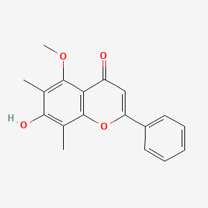 7-Hydroxy-5-methoxy-6,8-dimethylflavone