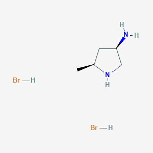 cis-5-Methylpyrrolidin-3-amine dihydrobromide