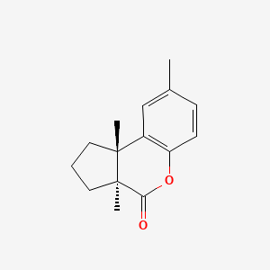 molecular formula C15H18O2 B1255548 Herbertenolide 