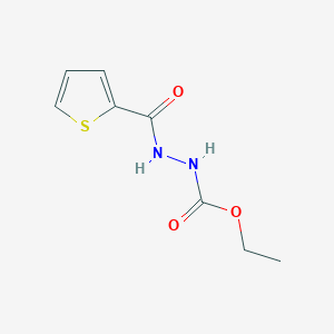 Ethyl 2-(thiophene-2-carbonyl)hydrazine-1-carboxylate