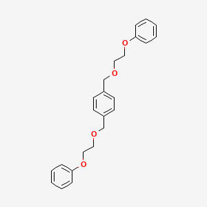 1,1'-[1,4-Phenylenebis(methyleneoxyethane-2,1-diyloxy)]dibenzene