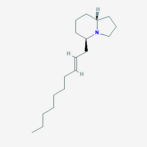 molecular formula C18H33N B12555517 Piclavine A1 