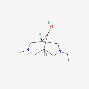 molecular formula C10H20N2O B1255552 Bispidinol 