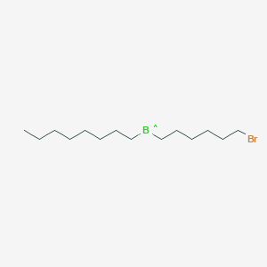 (6-Bromohexyl)(octyl)boranyl