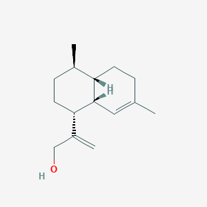 molecular formula C15H24O B1255556 Artemisinic alcohol CAS No. 125184-95-4