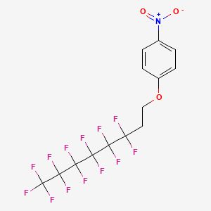 1-Nitro-4-[(3,3,4,4,5,5,6,6,7,7,8,8,8-tridecafluorooctyl)oxy]benzene