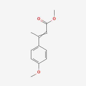 Methyl 3-(4-methoxyphenyl)but-2-enoate