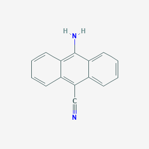 9-Aminoanthracene-10-carbonitrile