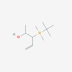 3-[tert-Butyl(dimethyl)silyl]pent-4-en-2-ol