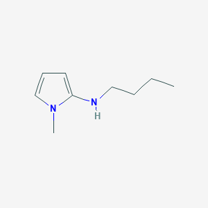 molecular formula C9H16N2 B12555718 N-Butyl-1-methyl-1H-pyrrol-2-amine CAS No. 142320-75-0