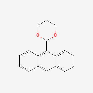 2-(Anthracen-9-YL)-1,3-dioxane