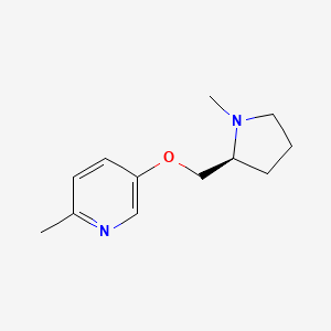 2-Methyl-5-{[(2S)-1-methylpyrrolidin-2-yl]methoxy}pyridine