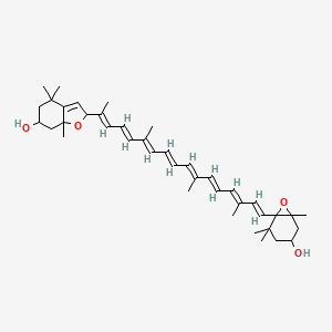 5,6:5',8'-Diepoxy-5,6,5',8'-tetrahydro-beta,beta-carotene-3,3'-diol