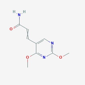 3-(2,4-Dimethoxypyrimidin-5-yl)prop-2-enamide