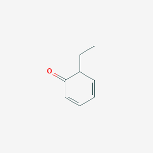 molecular formula C8H10O B12555911 6-Ethylcyclohexa-2,4-dien-1-one CAS No. 172505-10-1