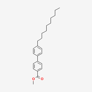 [1,1'-Biphenyl]-4-carboxylic acid, 4'-decyl-, methyl ester