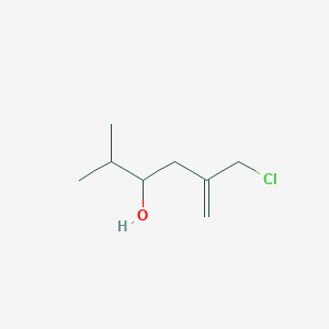 5-(Chloromethyl)-2-methylhex-5-en-3-ol