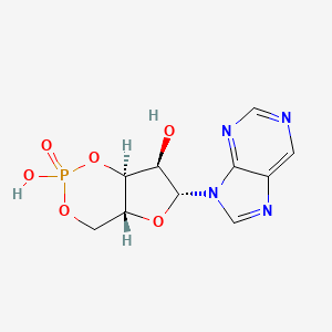 molecular formula C10H11N4O6P B1255600 cPuMP CAS No. 53303-84-7