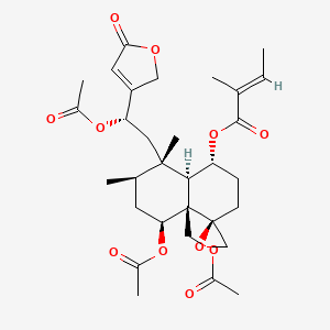 molecular formula C31H42O11 B1255603 Ajugamarin A2 