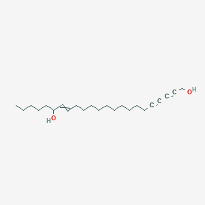 molecular formula C23H38O2 B12556038 Tricos-16-ene-2,4-diyne-1,18-diol CAS No. 183899-25-4