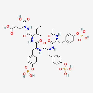 molecular formula C40H52N5O21P3 B12556046 AC-Ptyr-ptyr-ptyr-ile-glu-OH 