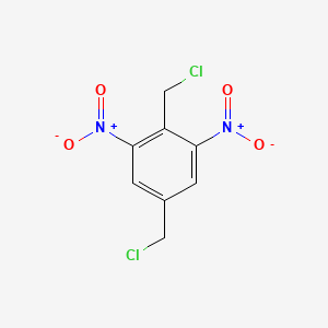 Benzene, 2,5-bis(chloromethyl)-1,3-dinitro-