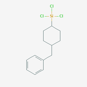 (4-Benzylcyclohexyl)(trichloro)silane