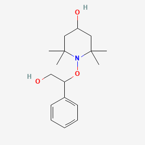 1-(2-Hydroxy-1-phenylethoxy)-2,2,6,6-tetramethylpiperidin-4-ol