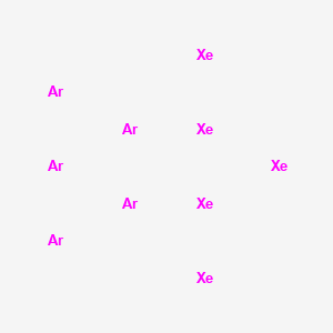 molecular formula Ar5Xe5 B12556073 Argon--xenon (1/1) CAS No. 192231-23-5