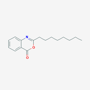 molecular formula C16H21NO2 B12556095 2-Octyl-4H-3,1-benzoxazin-4-one CAS No. 144080-38-6