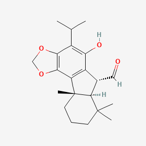 molecular formula C21H28O4 B1255612 Taiwaniaquinol A 