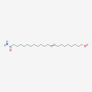 molecular formula C22H43NO2 B12556121 22-Hydroxydocos-13-enamide CAS No. 188954-41-8