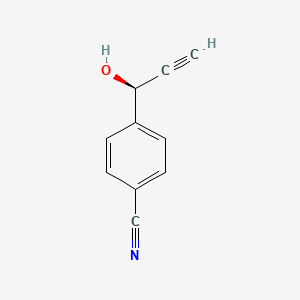 (S)-4-Cyano-alpha-ethynylbenzyl alcohol