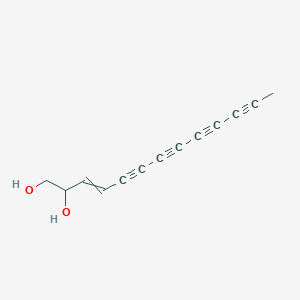 Tridec-3-ene-5,7,9,11-tetrayne-1,2-diol