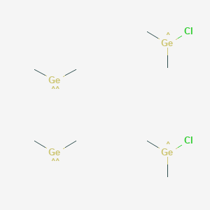 molecular formula C8H24Cl2Ge4 B12556201 Chloro(dimethyl)germyl--dimethyl-lambda~2~-germane (1/1) CAS No. 143251-30-3