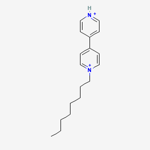 1-Octyl-4,4'-bipyridin-1-ium