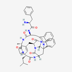 molecular formula C49H52N8O6 B1255630 Kapakahine B 